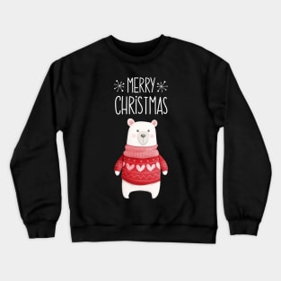 Christmas Ice Bear Crewneck Sweatshirt